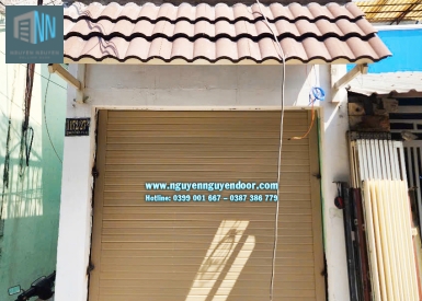 CỬA CUỐN KHE THOÁNG CÔNG NGHỆ ĐỨC TẠI PHẠM THẾ HIỂN QUẬN 8