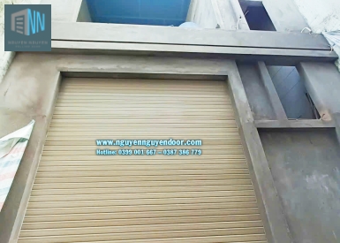 CỬA CUỐN KHE THOÁNG CÔNG NGHỆ ĐỨC TẠI QUANG TRUNG GÒ VẤP