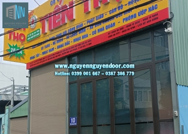 CỬA CUỐN KHE THOÁNG CÔNG NGHỆ ĐỨC TẠI HIỆP BÌNH PHƯỚC, THỦ ĐỨC
