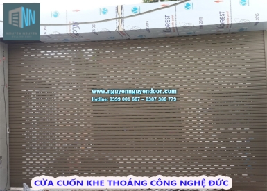 CỬA CUỐN KHE THOÁNG CÔNG NGHỆ ĐỨC TẠI LINH ĐÔNG, THỦ ĐỨC, TP HCM