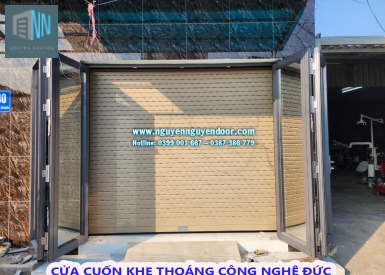 CỬA CUỐN KHE THOÁNG CÔNG NGHỆ ĐỨC NGUYỄN VĂN LINH, BÌNH HƯNG, BÌNH CHÁNH, TP HCM