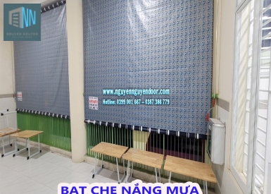 BẠT CHE NẮNG TẠI TRƯỜNG MẦM NON HIỆP BÌNH PHƯỚC, KHU ĐÔ THỊ VẠN PHÚC, THỦ ĐỨC