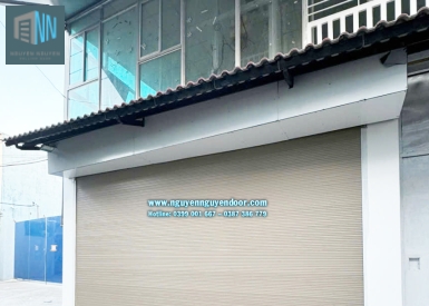 CỬA CUỐN KHE THOÁNG CÔNG NGHỆ ĐỨC TẠI BÌNH THẠNH