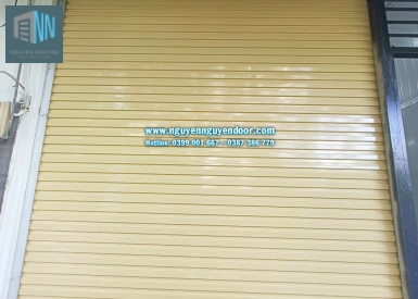 CỬA CUỐN TẤM LIỀN CÔNG NGHỆ ÚC TẠI CÂY KEO, TAM BÌNH