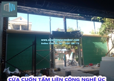 CỬA CUỐN TẤM LIỀN CÔNG NGHỆ ÚC TẠI BIÊN HÒA, ĐỒNG NAI