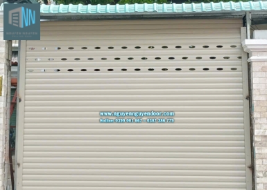 CỬA CUỐN LÁ BÍT CÔNG NGHỆ ĐỨC TẠI BẾ VĂN ĐÀN THỦ ĐỨC