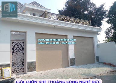 CỬA CUỐN KHE THOÁNG CÔNG NGHỆ ĐỨC TẠI TỈNH LỘ 43, BÌNH CHIỂU, THỦ ĐỨC