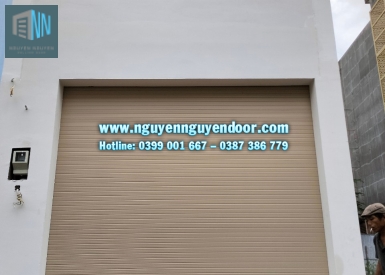CÔNG TRÌNH CỬA CUỐN NHÔM, KHE THOÁNG CN ĐỨC, QUẬN 7, HCM
