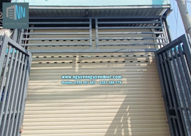 CỬA CUỐN KHE THOÁNG CÔNG NGHỆ ĐỨC TẠI TAM CHÂU TÔ NGỌC VÂN