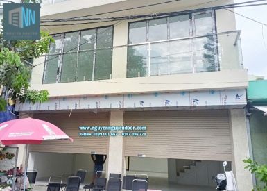 CỬA CUỐN KHE THOÁNG CÔNG NGHỆ ĐỨC TẠI TÔ HIẾN THÀNH