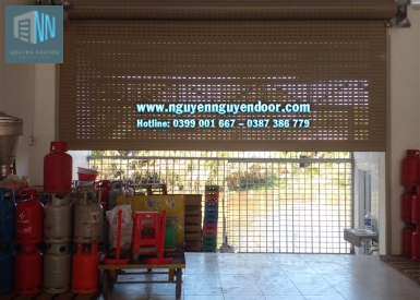CỬA CUỐN KHE THOÁNG CÔNG NGHỆ ĐỨC TẠI BẠC LIÊU - PHẦN 1