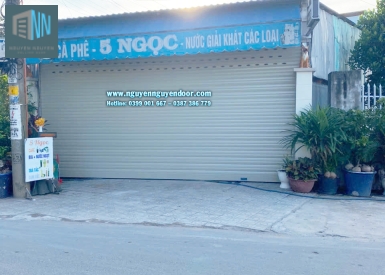 CỬA CUỐN LÁ BÍT CÔNG NGHỆ ĐỨC TẠI CỦ CHI