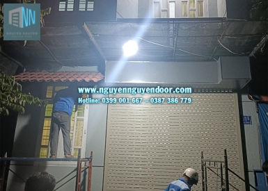 CỬA CUỐN KHE THOÁNG CÔNG NGHỆ ĐỨC TẠI NGÔ CHÍ QUỐC, BÌNH CHIỂU, THỦ ĐỨC