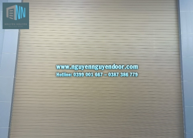 CỬA CUỐN KHE THOÁNG CÔNG NGHỆ ĐỨC - PHẦN 1