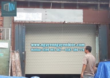 CỬA CUỐN NHÔM KHE THOÁNG CÔNG NGHỆ ĐỨC, QUẬN 12