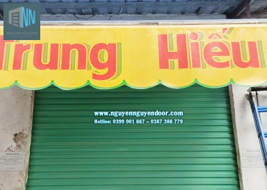 CỬA CUỐN TẤM LIỀN CÔNG NGHỆ ÚC TẠI LINH TRUNG THỦ ĐỨC