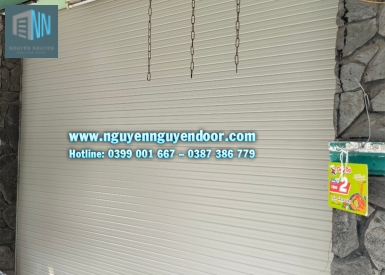 CÔNG TRÌNH CỬA CUỐN NHÀ ANH NINH PHẠM VIẾT CHÁNH Q3