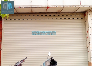 CỬA CUỐN KHE THOÁNG CÔNG NGHỆ ĐỨC TẠI NƠ TRANG LONG BÌNH THẠNH