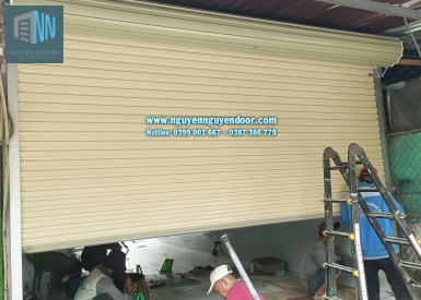 CỬA CUỐN TẤM LIỀN CÔNG NGHỆ ÚC TẠI ĐƯỜNG SỐ 17 LINH XUÂN THỦ ĐỨC