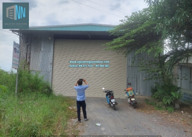 CÔNG TRÌNH CỬA CUỐN NHÀ XƯỞNG LONG AN 