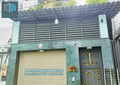 CỬA CUỐN CÔNG NGHỆ ĐỨC CHẾ ĐỘ KHE THOÁNG TẠI QUẬN 5