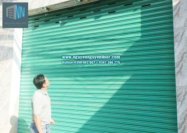 CỬA CUỐN ĐÀI LOAN SỬ DỤNG MOTOR TẠI BÌNH HÒA BÌNH DƯƠNG