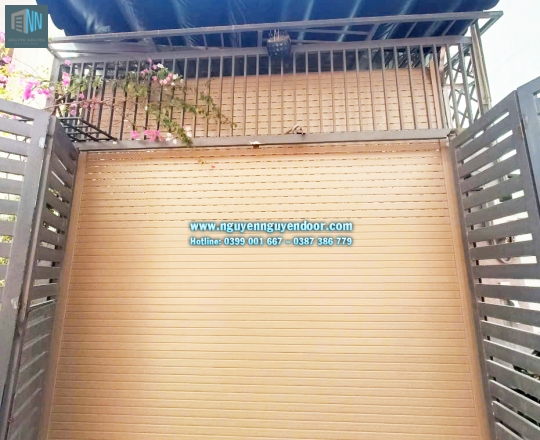 CỬA CUỐN KHE THOÁNG CÔNG NGHỆ ĐỨC TẠI ĐƯỜNG 40 HIỆP BÌNH CHÁNH