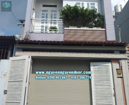 CỬA CUỐN KHE THOÁNG CÔNG NGHỆ ĐỨC TẠI ĐƯỜNG 12, TAM BÌNH, THỦ ĐỨC