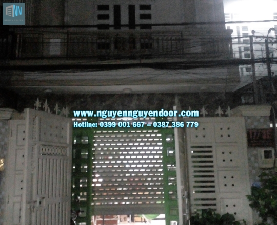 CỬA CUỐN KHE THOÁNG CÔNG NGHỆ ĐỨC TẠI Ụ GHE, TAM PHÚ, THỦ ĐỨC