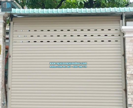 CỬA CUỐN LÁ BÍT CÔNG NGHỆ ĐỨC TẠI BẾ VĂN ĐÀN THỦ ĐỨC