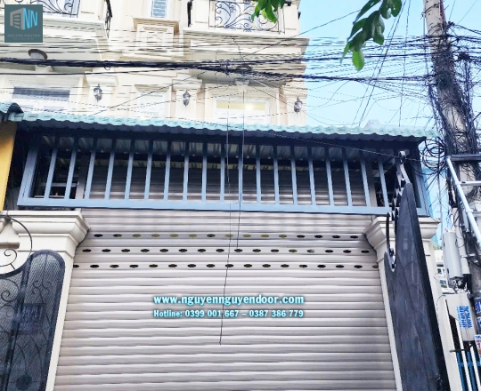 CỬA CUỐN KHE THOÁNG CÔNG NGHỆ ĐỨC TẠI HÀ HUY GIAP QUẬN 12