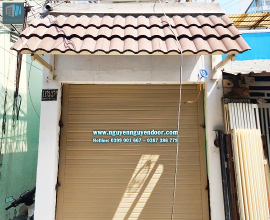 CỬA CUỐN KHE THOÁNG CÔNG NGHỆ ĐỨC TẠI PHẠM THẾ HIỂN QUẬN 8