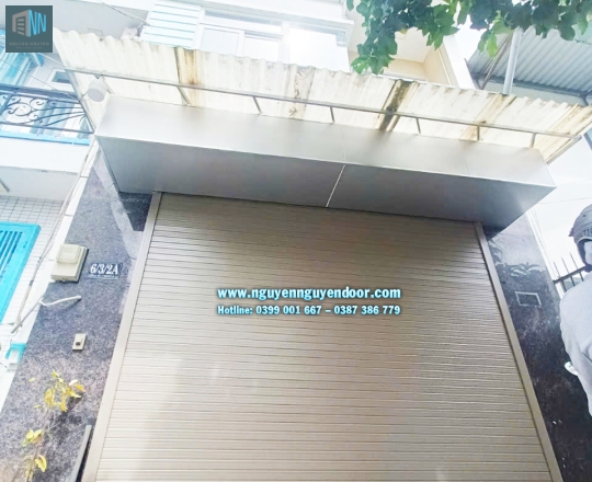 CỬA CUỐN KHE THOÁNG CÔNG NGHỆ ĐỨC TẠI QUẬN 2