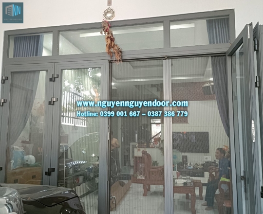 CỬA LƯỚI CHỐNG MUỖI KHÔNG RAY - CÁNH NỐI TẠI ĐS 1, TAM BÌNH, THỦ ĐỨC