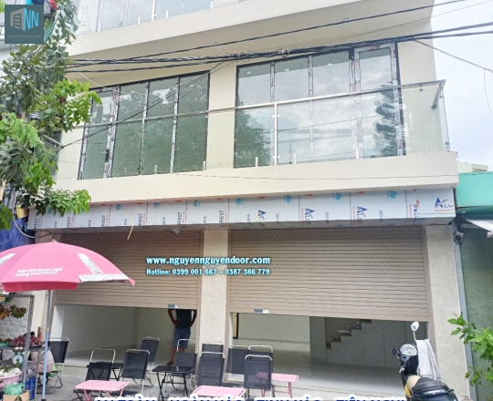 CỬA CUỐN KHE THOÁNG CÔNG NGHỆ ĐỨC TẠI TÔ HIẾN THÀNH
