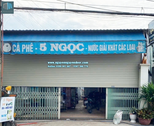 CỬA CUỐN LÁ BÍT CÔNG NGHỆ ĐỨC TẠI CỦ CHI