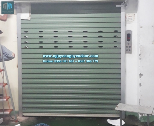 CỬA CUỐN ĐẨY TAY CÔNG NGHỆ ÚC TẠI SÓNG THẦN