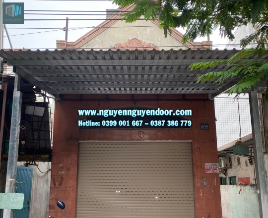 CỬA CUỐN KHE THOÁNG CÔNG NGHỆ ĐỨC TẠI BÌNH HÒA, BÌNH DƯƠNG