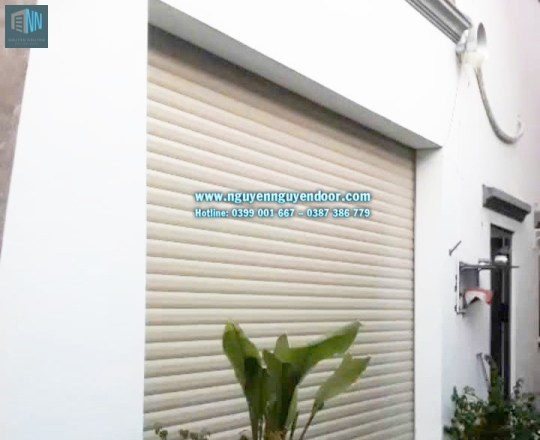 CỬA CUỐN LÁ BÍT CÔNG NGHỆ ĐỨC TẠI TÂN PHÚ THỦ ĐỨC