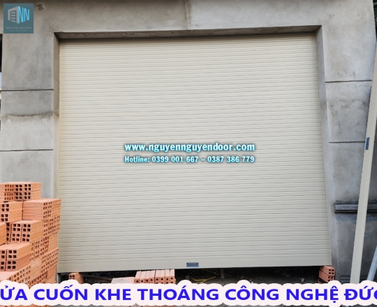 CÔNG TRÌNH CỬA CUỐN KHE THOÁNG CÔNG NGHỆ ĐỨC TẠI TỈNH LỘ 43, BÌNH CHIỂU, THỦ ĐỨC
