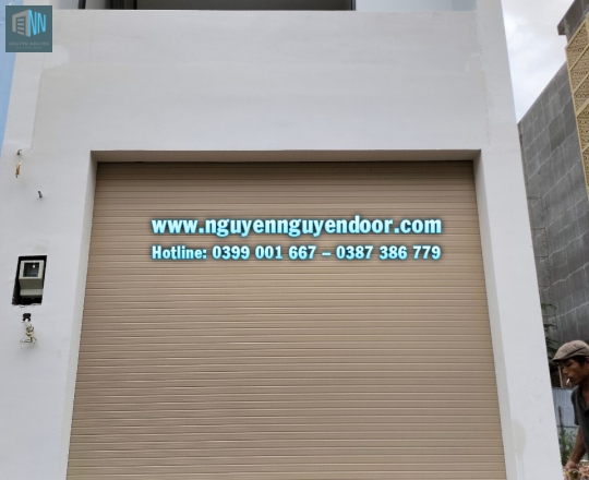 CÔNG TRÌNH CỬA CUỐN NHÔM, KHE THOÁNG CN ĐỨC, QUẬN 7, HCM