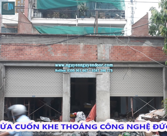 CỬA CUỐN KHE THOÁNG CÔNG NGHỆ ĐỨC TẠI TĂNG NHƠN PHÚ, QUẬN 9