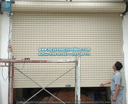 CỬA CUỐN NHÔM CÔNG NGHỆ ĐỨC ĐƯỜNG 16, HIỆP BÌNH PHƯỚC, TP THỦ ĐỨC