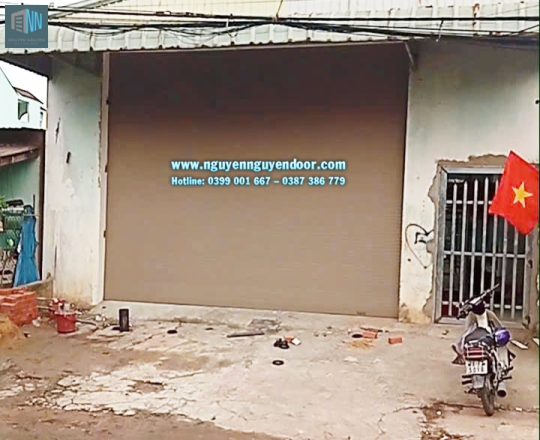 CỬA CUỐN KHE THOÁNG CÔNG NGHỆ ĐỨC TẠI BÌNH CHÁNH
