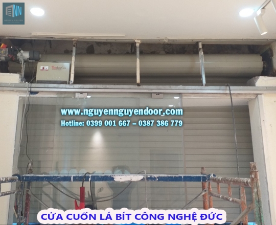 CỬA CUỐN LÁ BÍT CÔNG NGHỆ ĐỨC – P1