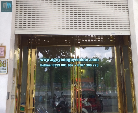 CỬA CUỐN KHE THOÁNG CÔNG NGHỆ ĐỨC TẠI ĐƯỜNG VÕ VĂN KIỆT, Q1, TP HCM