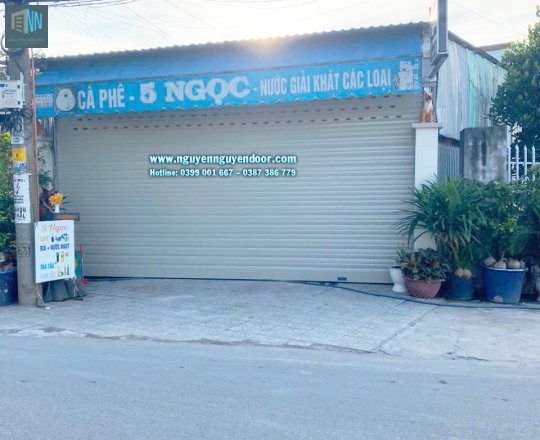 CỬA CUỐN LÁ BÍT CÔNG NGHỆ ĐỨC TẠI CỦ CHI