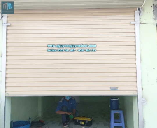 CỬA CUỐN TẤM LIỀN CÔNG NGHỆ ÚC TẠI TÔ NGỌC VÂN, THỦ ĐỨC