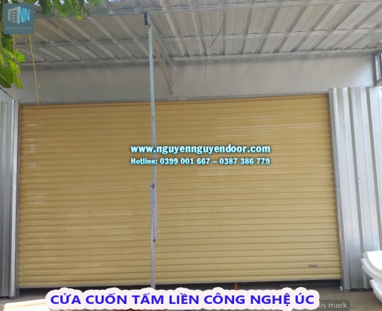 CỬA CUỐN TẤM LIỀN CÔNG NGHỆ ÚC TẠI HÓC MÔN, TP HCM