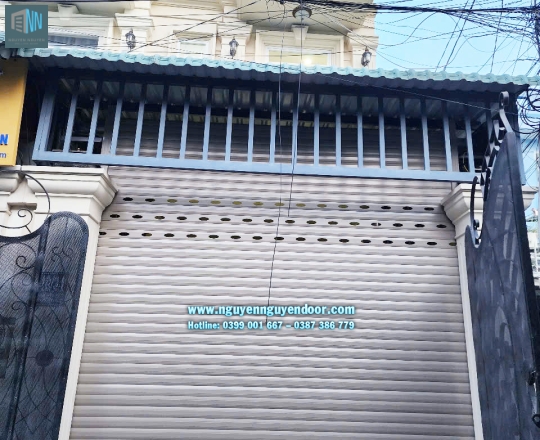 CỬA CUỐN KHE THOÁNG CÔNG NGHỆ ĐỨC TẠI HÀ HUY GIAP QUẬN 12